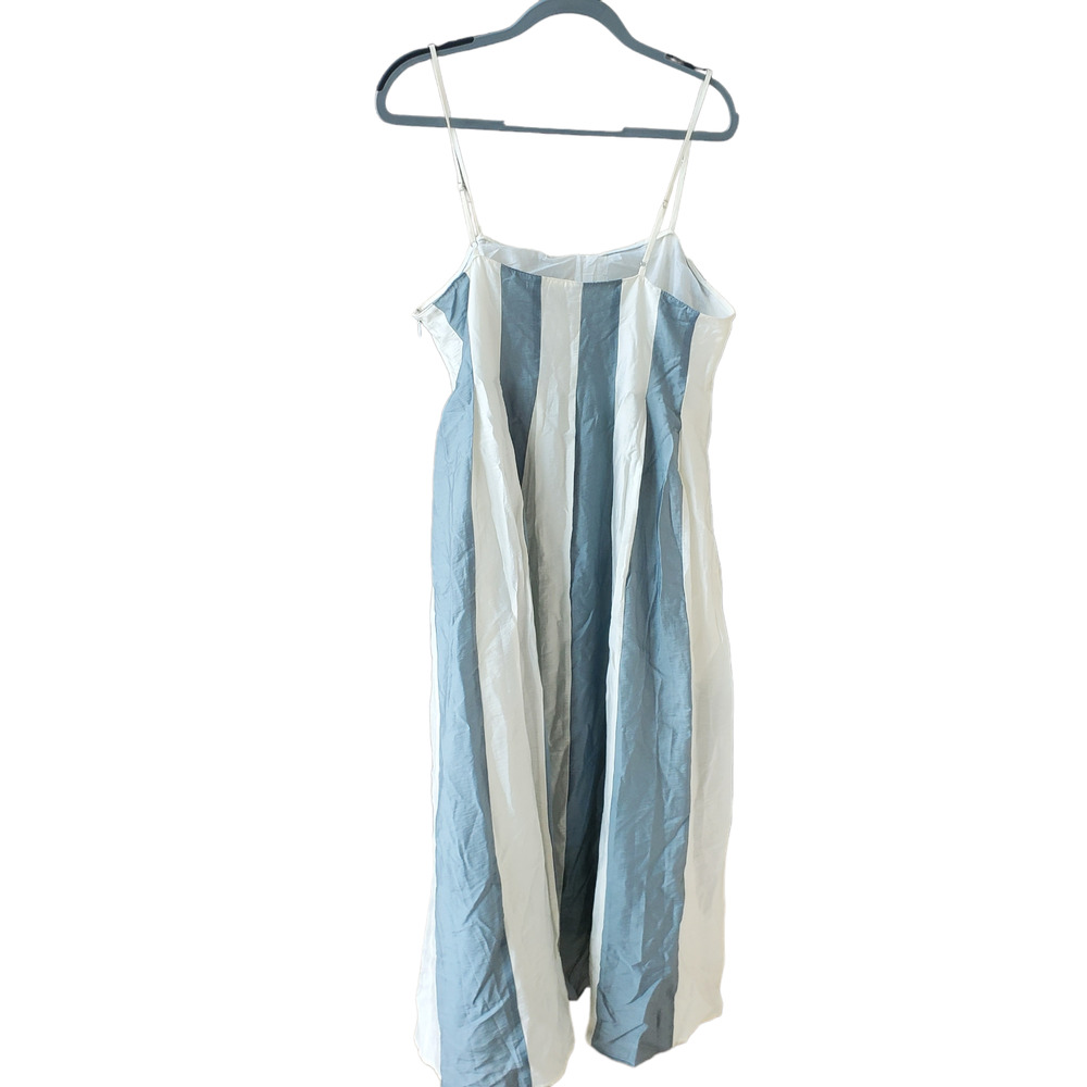 Madewell Pleated Midi Sundress Dress NWT - Picture 4 of 11